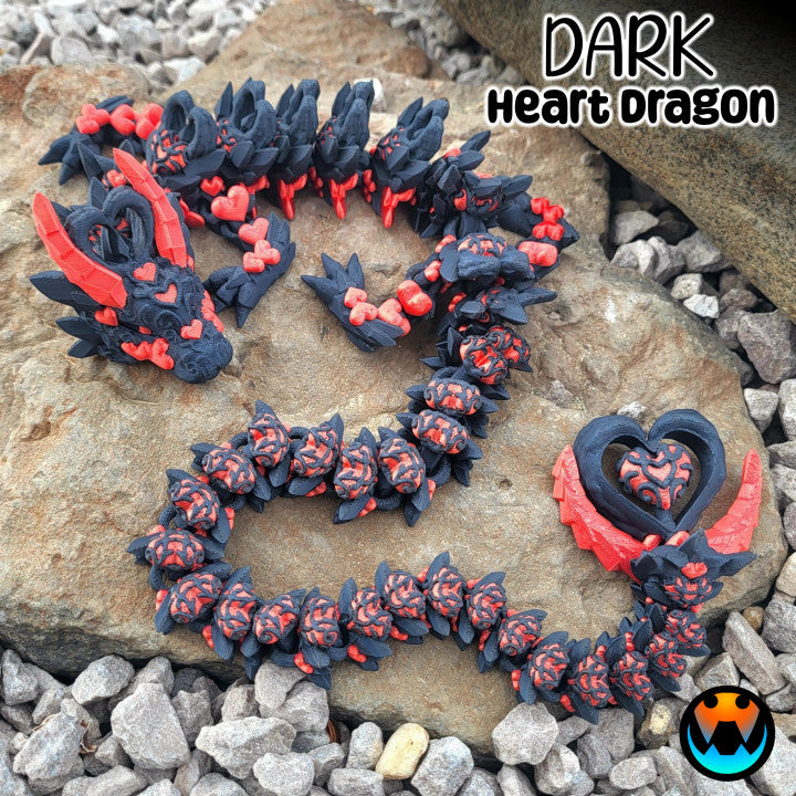 Dragon - Adult Dark Heart