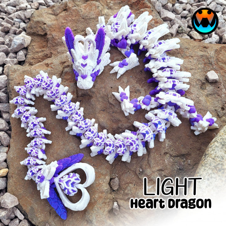 Dragon - Adult Light Heart