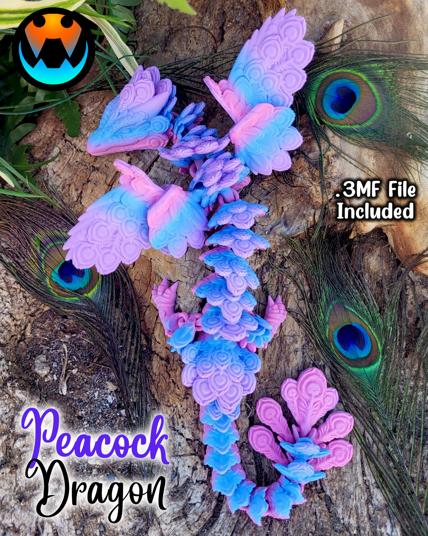 Dragon - Adult Peacock Winged