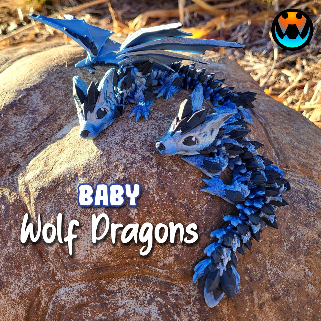 Dragon - Baby Crystal Wolf