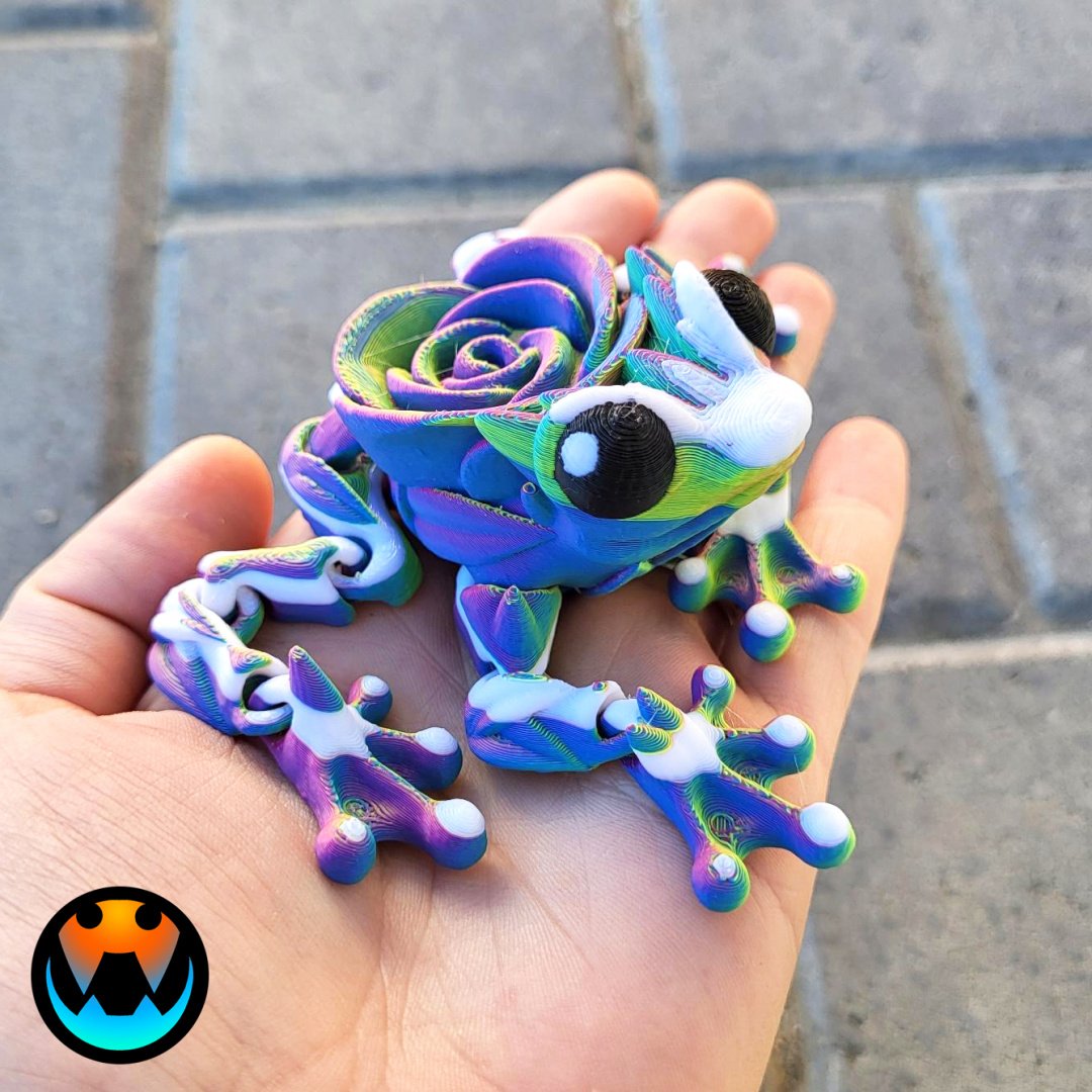 Frog - Rose