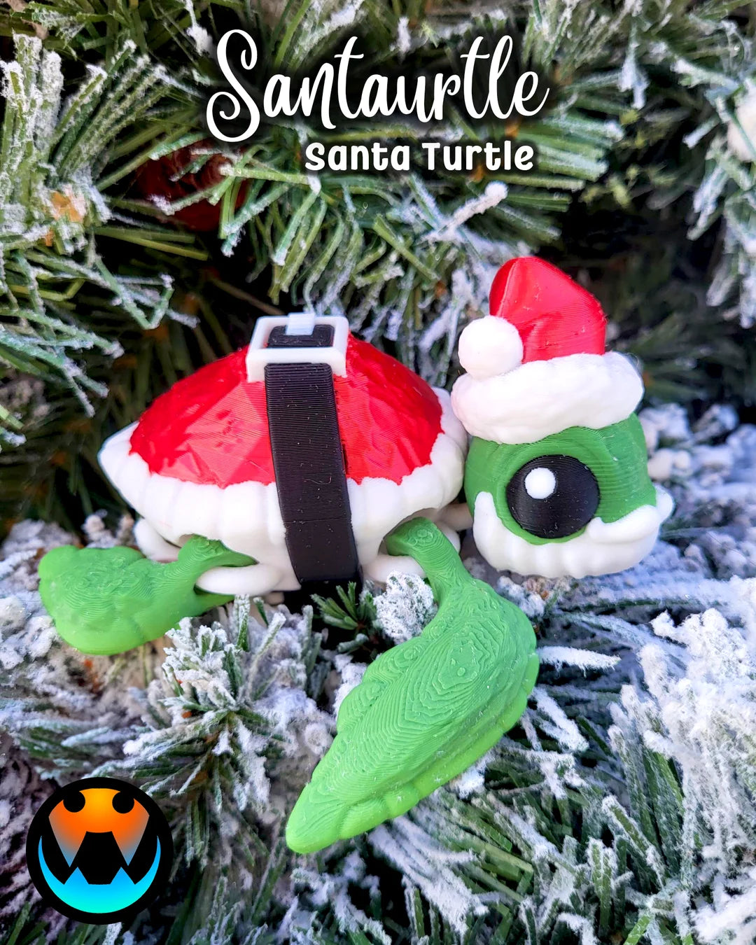 Turtle - Santa